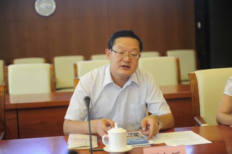 任尔昕院长就对口支援事宜与中国人民公安大学领导进行协商