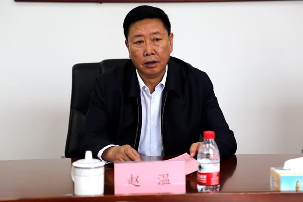 省编办副主任赵温一行到我院实地调研