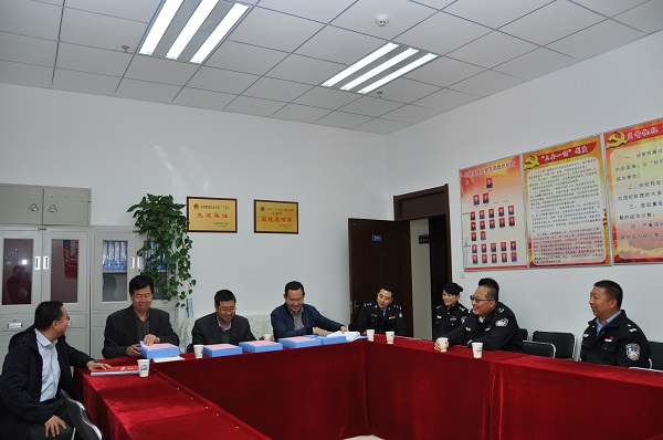 省人社厅工资处与我院开展党支部建设标准化学习交流活动