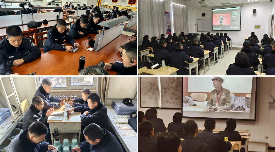 学院组织师生观看《忠诚的印记》直播节目