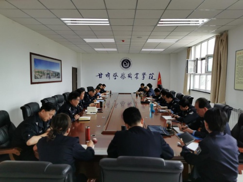 学院召开党建工作推进会     贯彻落实余建党建工作辅导讲话