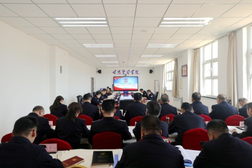 甘肃警察学院党委理论学习中心组专题学习习近平文化思想